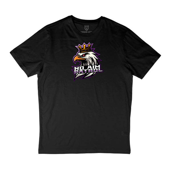 No Aim Patrol- T-Shirt schwarz