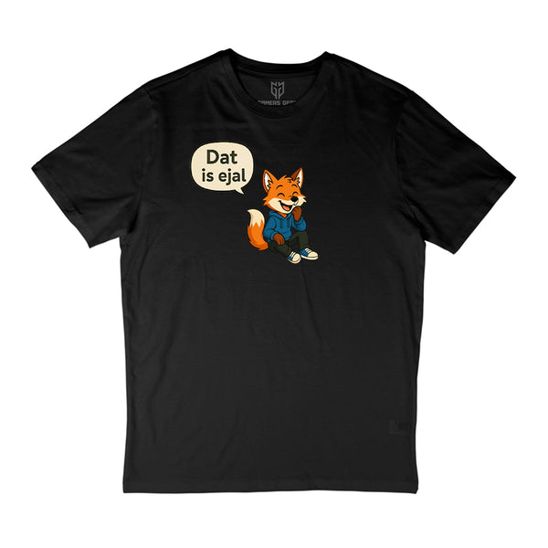 IsejalShop "dat is ejal"- T-Shirt schwarz
