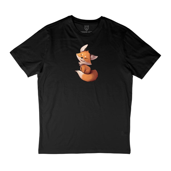 EinfachFox- T-Shirt schwarz