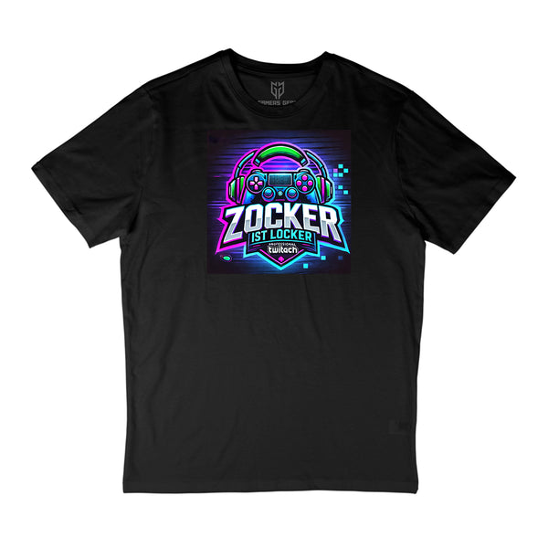 zockeristlocker - T-Shirt schwarz