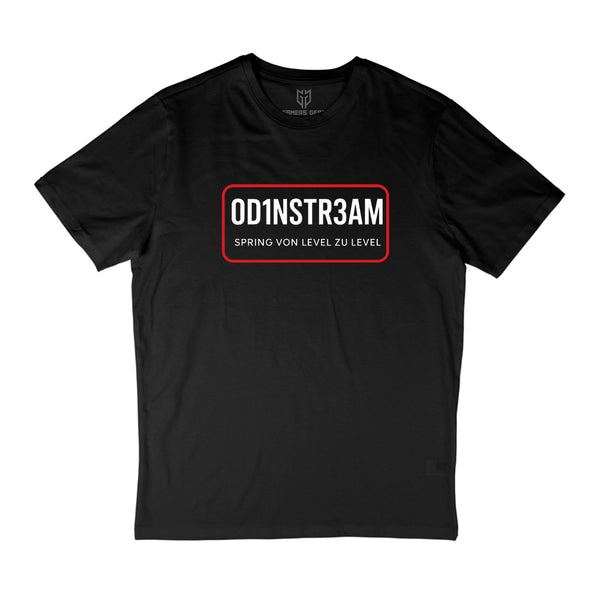 Od1nstr3am - T-Shirt schwarz