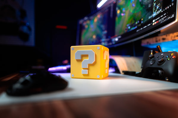 GamersGear Spardose "Fragezeichen-Block"