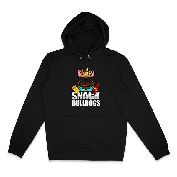 SNACK BULLDOGS - Hoodie schwarz
