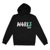 M4RL3ZOCKT- Hoodie schwarz