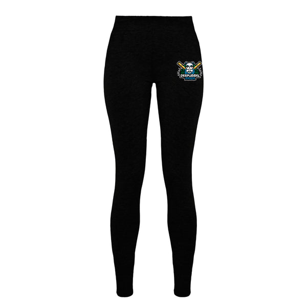 DerPummelPanda - Leggings Damen schwarz