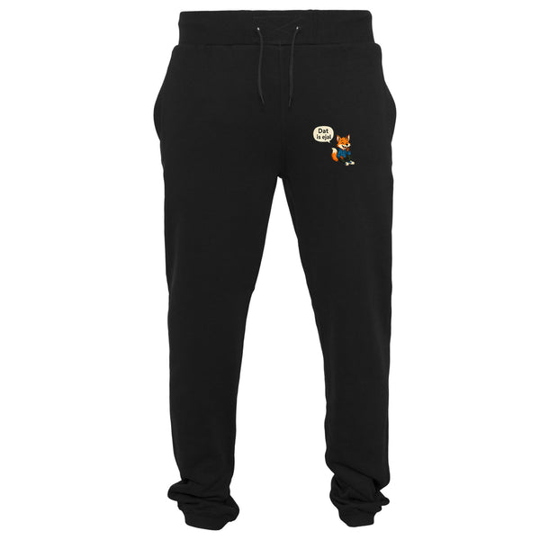 IsejalShop "dat is ejal"- Jogginghose schwarz
