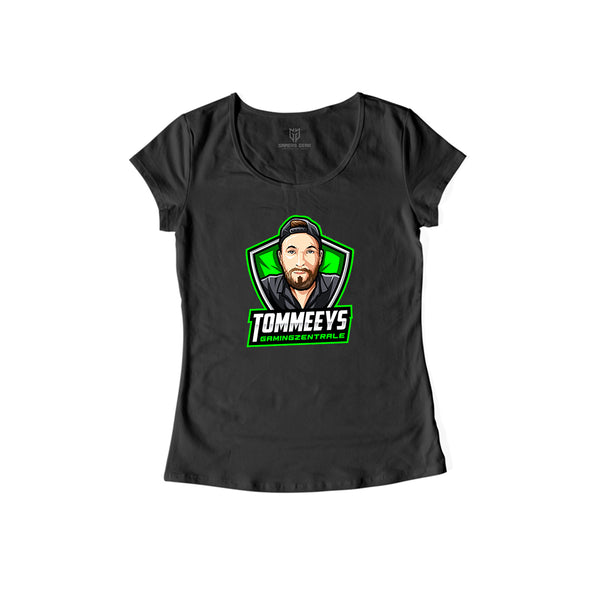 Tommeey- Damen Shirt schwarz