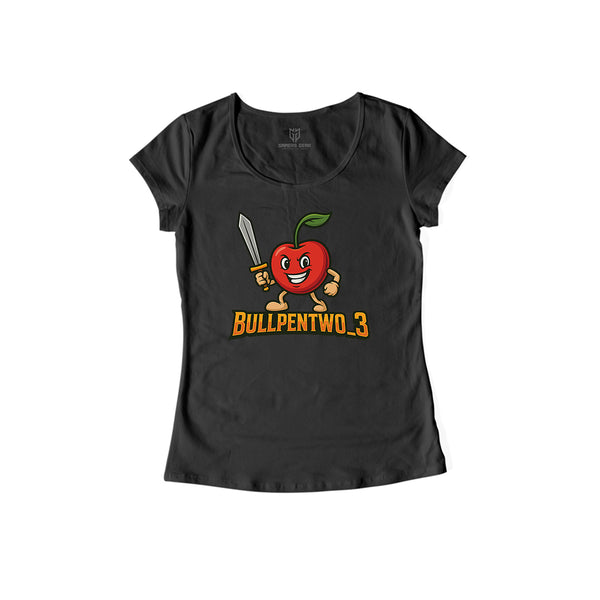 Bullpentwo_3- Damen Shirt schwarz