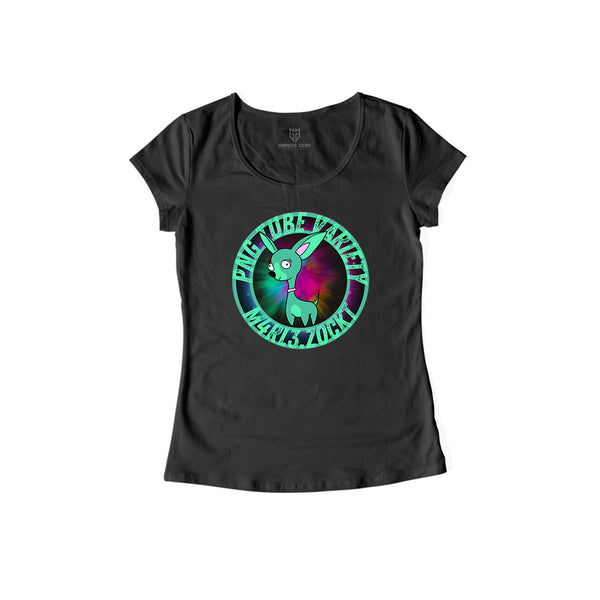 M4RL3ZOCKT- Damen Shirt schwarz