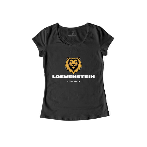 Loewenstein Stadt Hagen- Damen Shirt schwarz