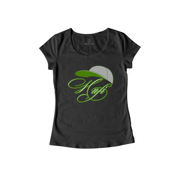 Hufi- Damen Shirt schwarz