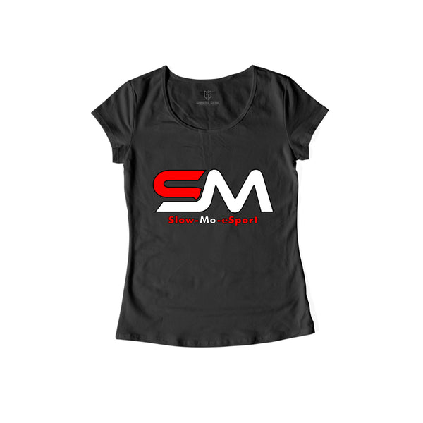 Slow Mo eSport- Damen Shirt schwarz