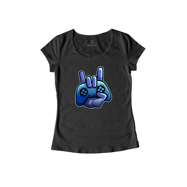 ecopleX- Damen Shirt schwarz