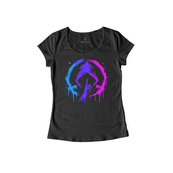 LURKAHOLICS- Damen Shirt schwarz