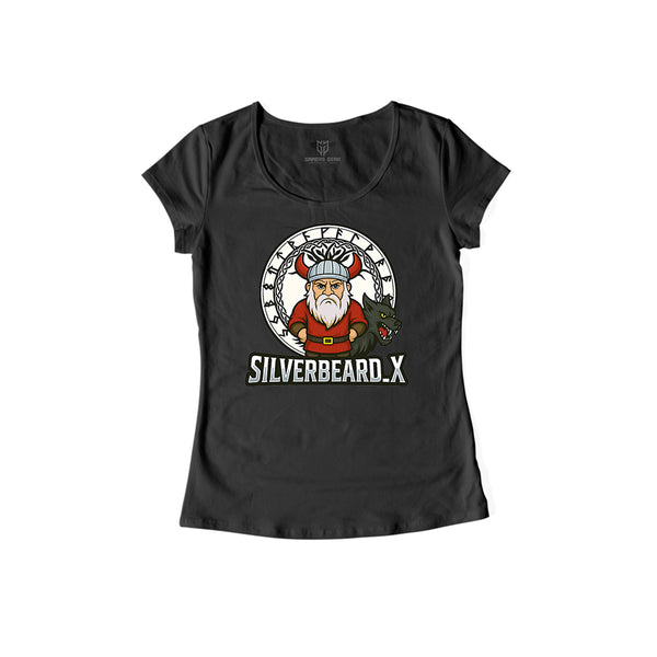 Silverbeard_x - Damen Shirt schwarz