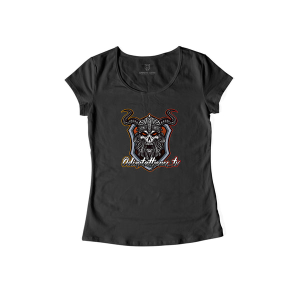 odinstattjesus_tv - Damen Shirt schwarz