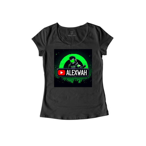 Alexwah- Damen Shirt schwarz