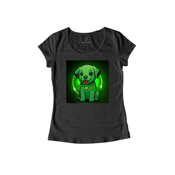 fuzzemann2607- Damen Shirt schwarz