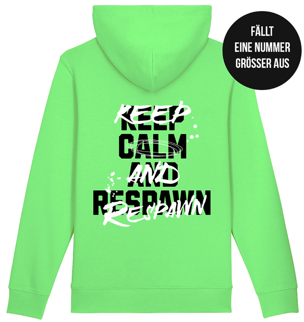 GamersGear Limited Oversize Hoodie "Keep Calm and Respawn"
