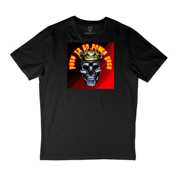 Push To Go Power Orga- T-Shirt schwarz