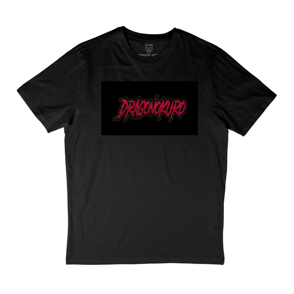 Drago Font - T-Shirt schwarz