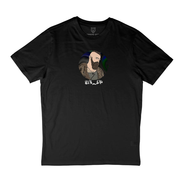Eik_LP - T-Shirt schwarz