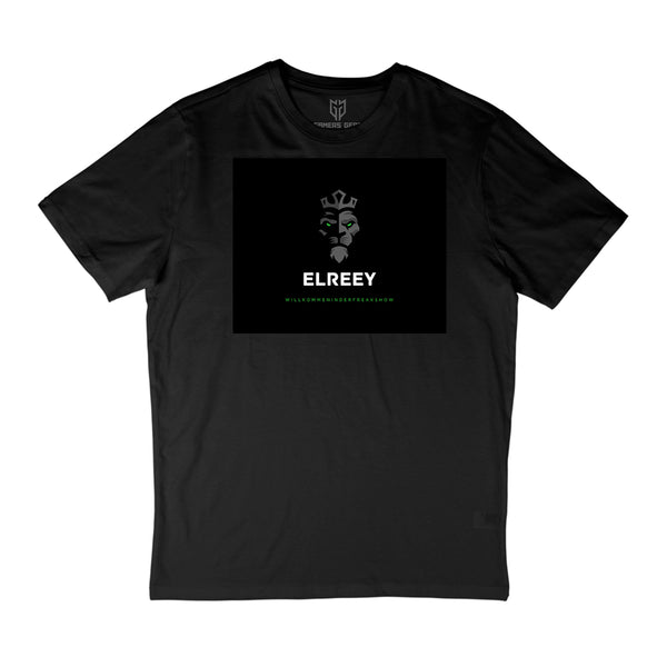 Elreey- T-Shirt schwarz