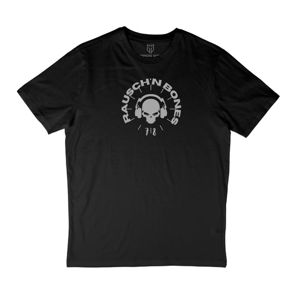 Rausch'n Bones - T-Shirt schwarz