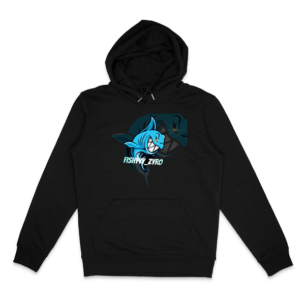 Fishyyy_Zyro - Hoodie schwarz