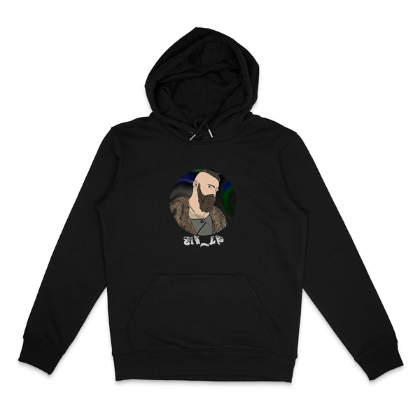 Eik_LP - Hoodie schwarz