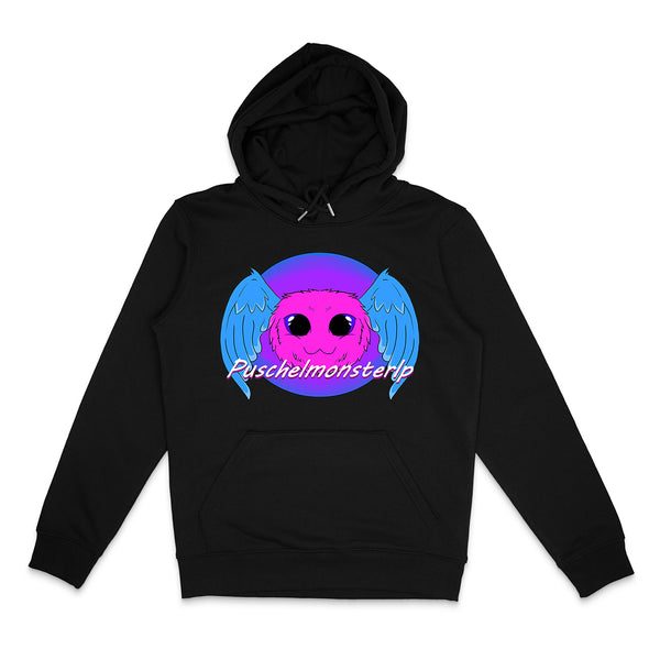 Puschelmonsterlp - Hoodie schwarz