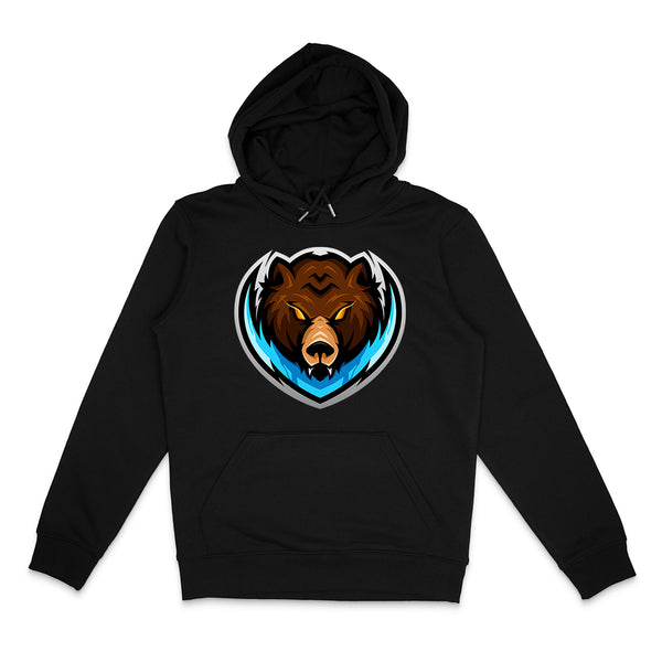 DerTeddybaer- Hoodie schwarz