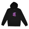 SLIMSEN rosa - Hoodie schwarz