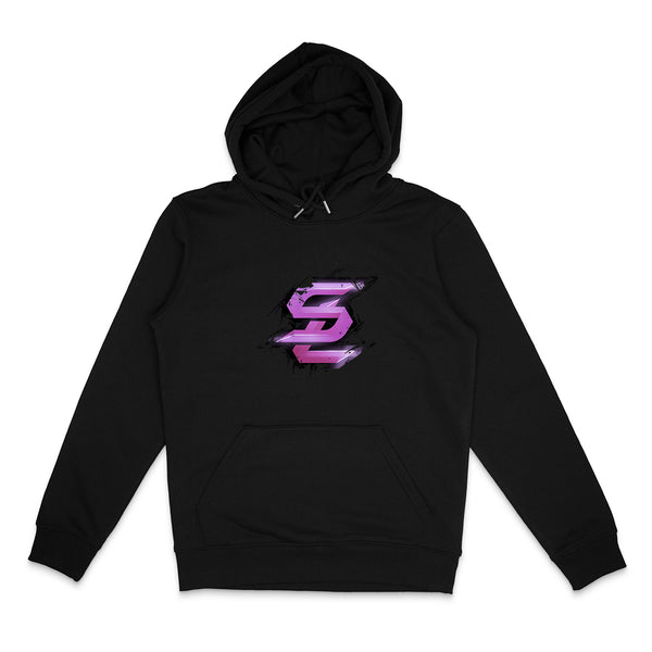 SLIMSEN rosa - Hoodie schwarz