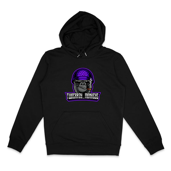 Twocrazy_Monkeys - Hoodie schwarz