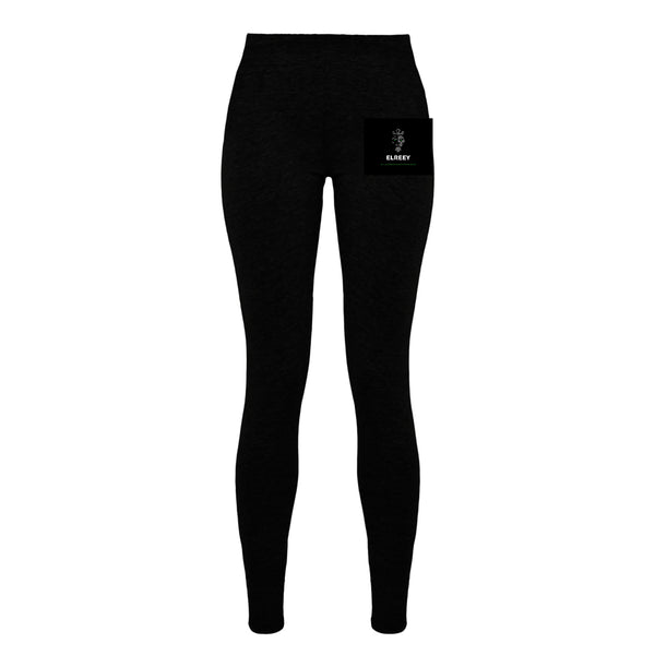 Elreey- Leggings Damen schwarz