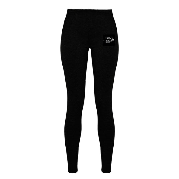 meinnameist - Leggings Damen schwarz