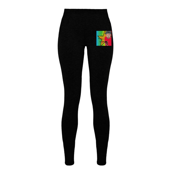 Tim_Vapor - Leggings Damen schwarz