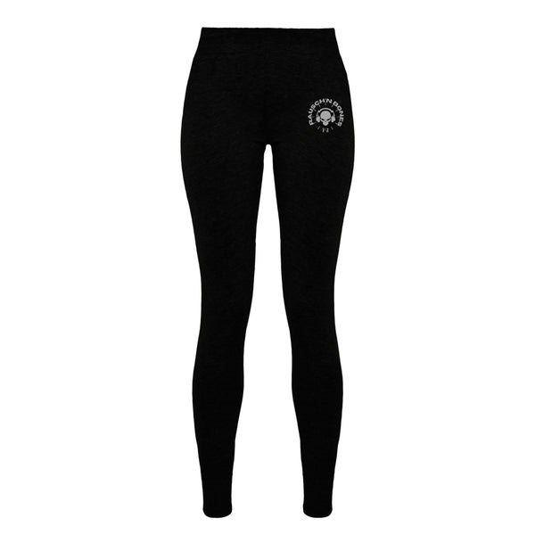 Rausch'n Bones - Leggings Damen schwarz