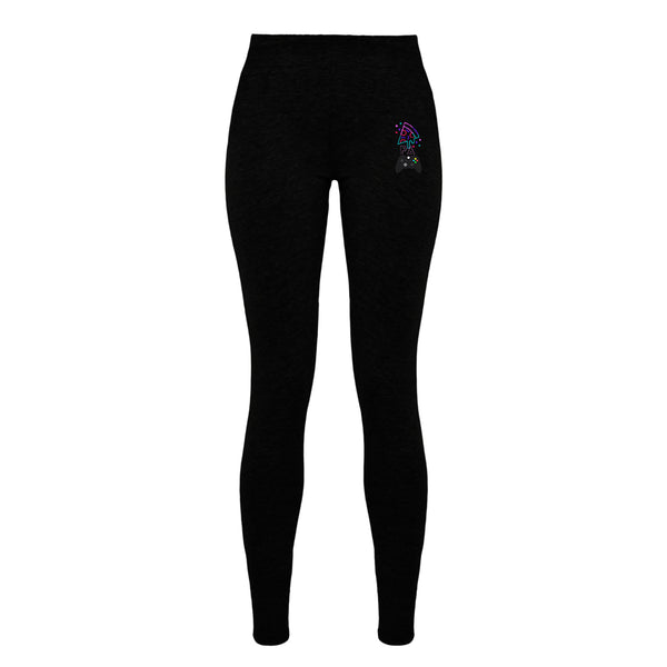 PizzaAim - Leggings Damen schwarz