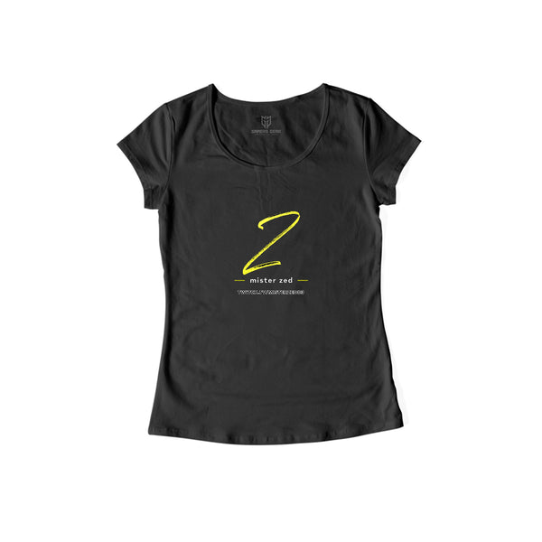 Planet zed - Damen Shirt schwarz