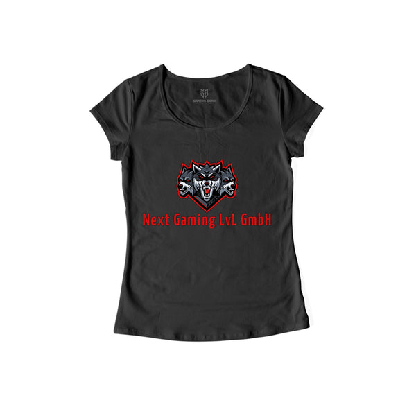 Next Gaming LvL - Damen Shirt schwarz