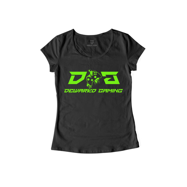 DeWarkD-Gaming Logo - Damen Shirt schwarz