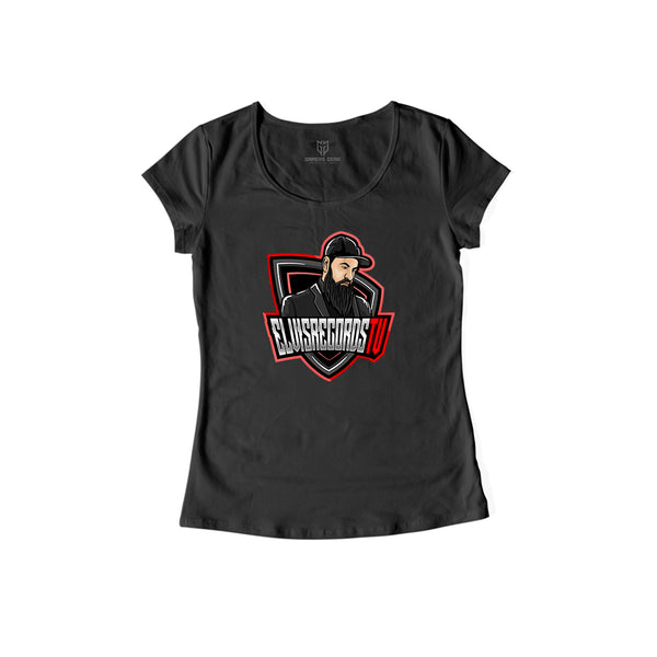 ELVIS Records TV- Damen Shirt schwarz