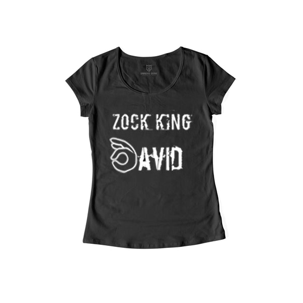 Zock-KingDavid - Damen Shirt schwarz