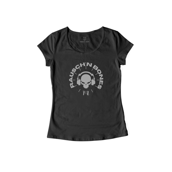 Rausch'n Bones - Damen Shirt schwarz