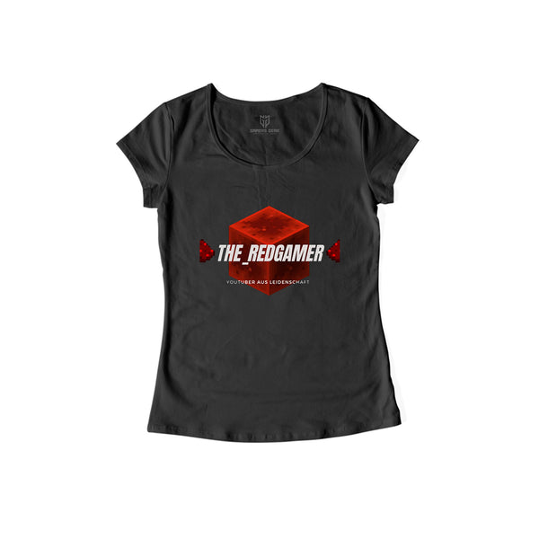 Redgamer - Damen Shirt schwarz