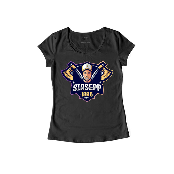 SirSeppTTV - Damen Shirt schwarz