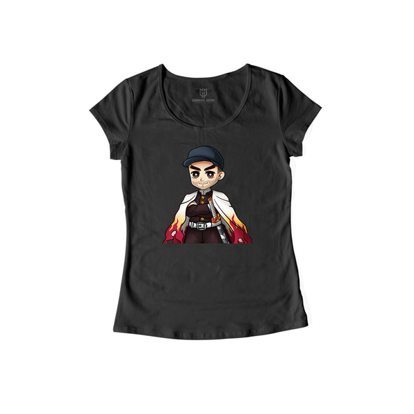 Ryojuroo- Damen Shirt schwarz