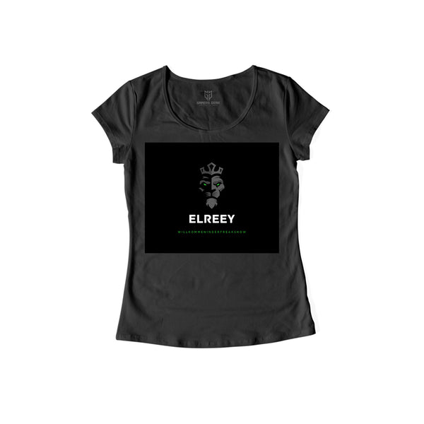 Elreey- Damen Shirt schwarz